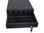 POS AQ405A Black 8 coin 24v Cash Drawer