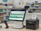 Pos Billing Software with Printer Scanner