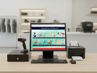 POS Billing System with Barcode Scanner Printer