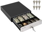 POS Cash Box - Manual Push Open Register Drawer