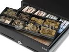 POS Cash Drawer 5 Notes - 8 Coins (Black Color)