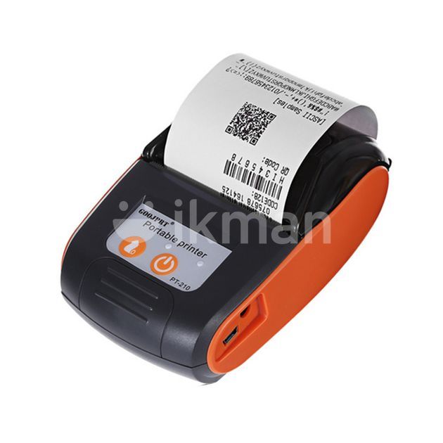 POS Mobile Printer Goojprt PT210 58mm 2 Inch Thermal Portable Bluetooth ...