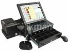 POS Software System For Restaurant With Touch Monitor Budget Package