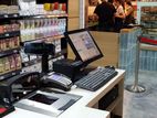 POS System Restaurant Package With Dual Display Touch Monitor