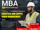 Postgraduate Diploma in Logistics & Supply Chain Management