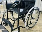 Powder Coated Black Frame with Safety Belt Wheel Chairs