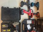 Power Impact Drill Lot Used Japan