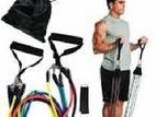 Power Resistance Bands -10pcs Pulling- Fitness Exerciser Band