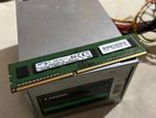 Power Supply 200W with DDR3 RAM 4GB