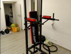 Power Tower with Sit-Up Bench Pull-Ups