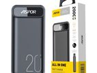Powerbank 20000mAh Aspor