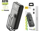 POWERBANK 20000mAHh ASPOR A316