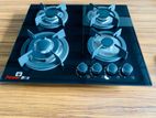 Powerbox 4 Burner Gas Cooker Hob