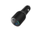 Powerology 65W PD + QC3.0 LED Dual Port Car Charger