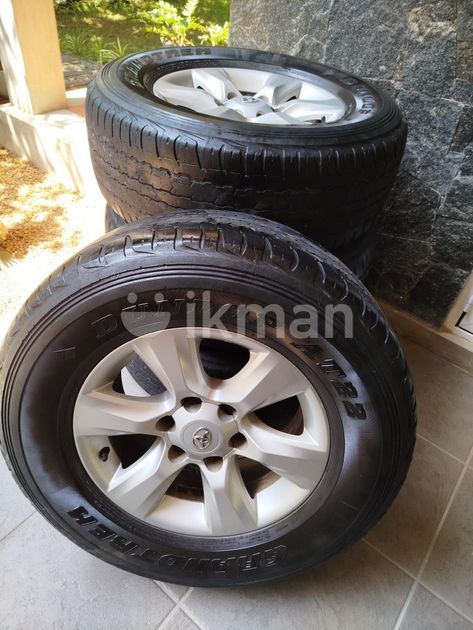 Prado 150 Allow Wheel with Tyres 265/55/r17 for Sale in Piliyandala | ikman