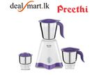 Preethi Crown Mixer Grinder 500 Watt with 3 Jars – MG-205