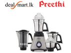 Preethi Steele Supreme Mixer Grinder 750 Watt with 4 Jars