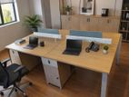 Premium 4 Person Office Workstation