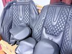 Premium black car seat covers