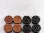 Premium Carrom Men / Coins Set – Tournament Quality