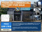 Premium Commercial Factory for Sale in Negombo |LKR 1.79 Billion(CP4753)