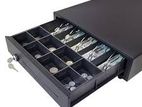 Premium Quality Standard Cash Drawer with Black Front - BOX