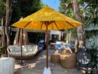 Premium Teak Outdoor Umbrella