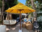 Premium Teak Outdoor Umbrella