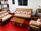 Wooden Sofa Set