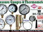 Pressure Gauge, Thermometer 🌡 Cut-Off PRV, SAFETY VALVE