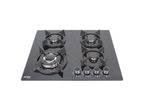 Prestige Timer Cooker Hob 4 Burner with Safety Black Stainless Steel