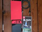Nintendo Switch OLED with FC24