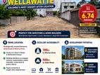 Prime 6.74 Perch Land for sale at wellawatte closer to Bambalapitiya