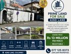 Prime Land For Sale In Wellawatta Colombo 06