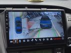 Prius Car Android With 4Way Camera System 2+32GB Lenovo Brand
