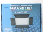 Pro 800 LED Video Light Kit