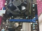 Processor I5 3 D with Msi Motherboard DDR 8GB Ram