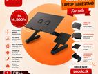 Prodo Adjustable laptop table stand with dual cooling fan