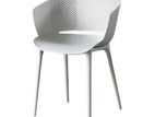 Prodo Designer White Plastic Chair