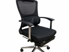 Prodo Mesh High Back Office Chair with Pillow Footrest