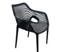 Prodo Plastic Visitor Black Chair
