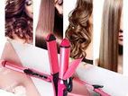 Professional 2 in 1 Hair Tool Smoothing Straightening & Curling
