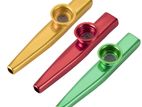 Professional Aluminum Alloy Kazoo Flute Mouth Music Instrument