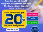 Professional Assignment Assistance Service