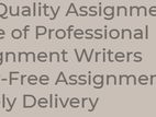 Professional Assignment Assisting Help for Everyone