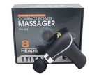 Professional Compact Power Body Massager - 4- Heads Massage Gun