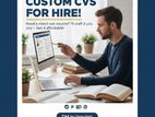 Professional CV Making