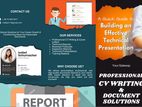 Cv Writing Service