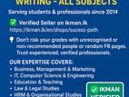 Professional - Research and Assignment Helping