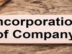Professional Services of Company Incorporation